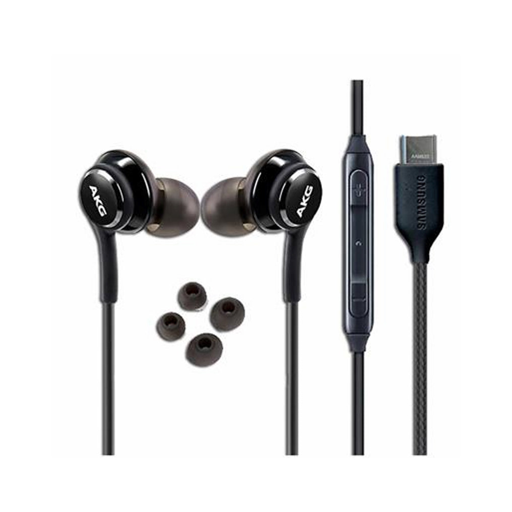 Samsung - EO-IC100BBEG - Original AKG In-Ear Typ C Headse - Black BULK Samsung - EO-IC100BBEG - Original AKG In-Ear Typ C Headse - Black BULK